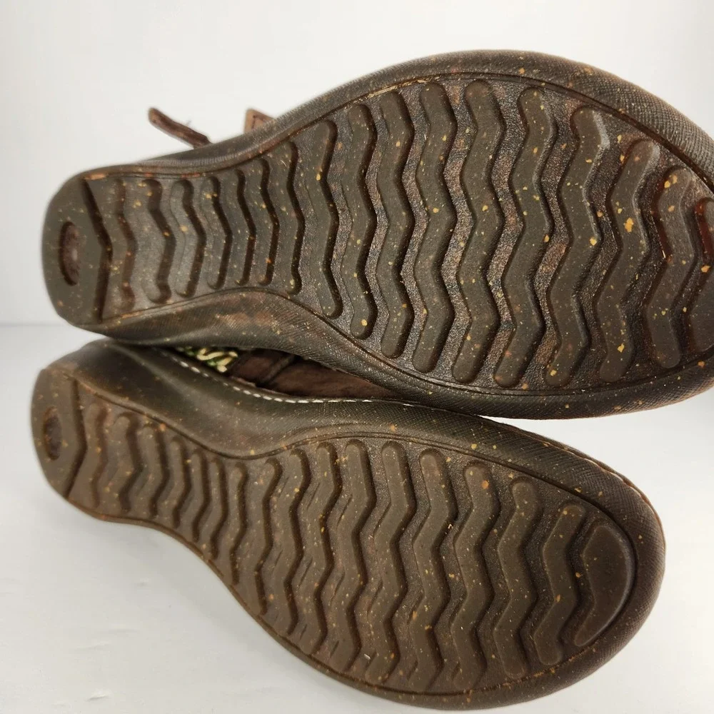 Ugg Cove Women's Brown Suede Slip-On Winter‎ Comfy Boots Size 7